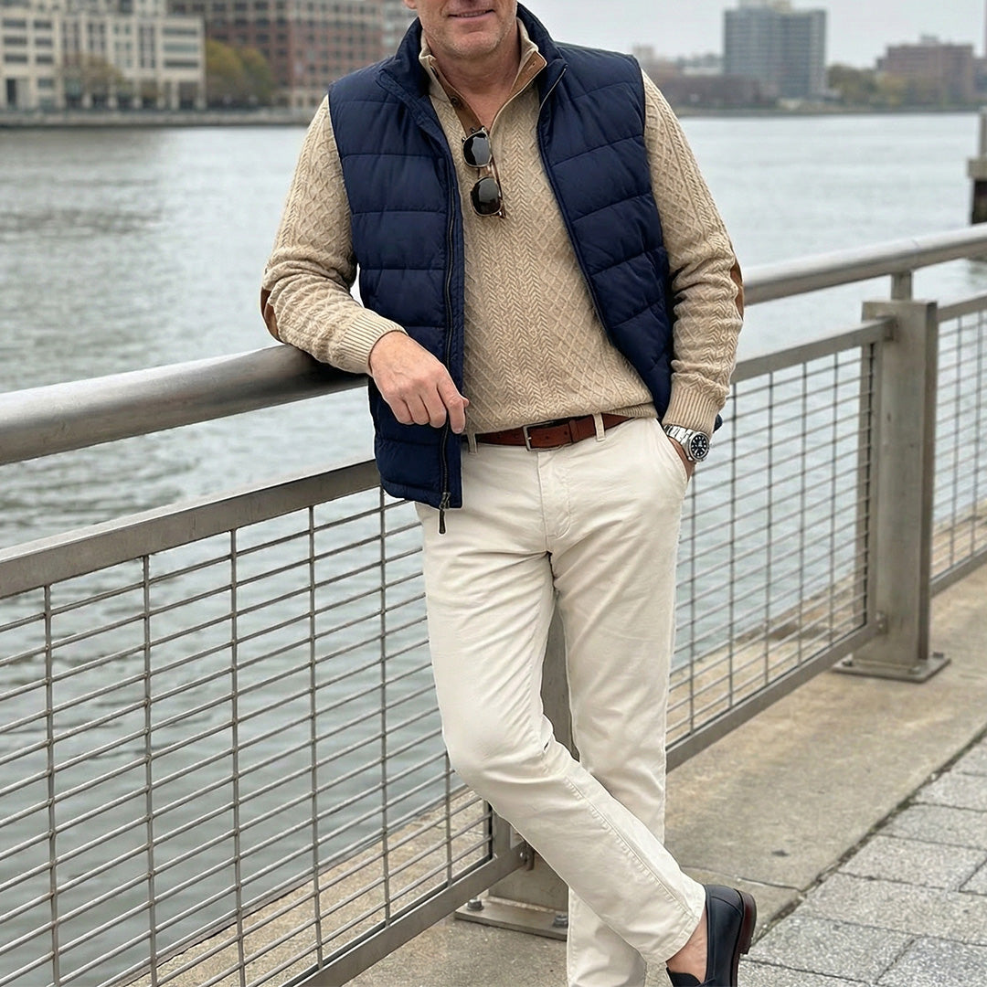 Il regalo ideale per uomo nel 2026 – Maglione in lana morbido e caldo, comfort elegante per ogni occasione! Grande promozione stagionale!