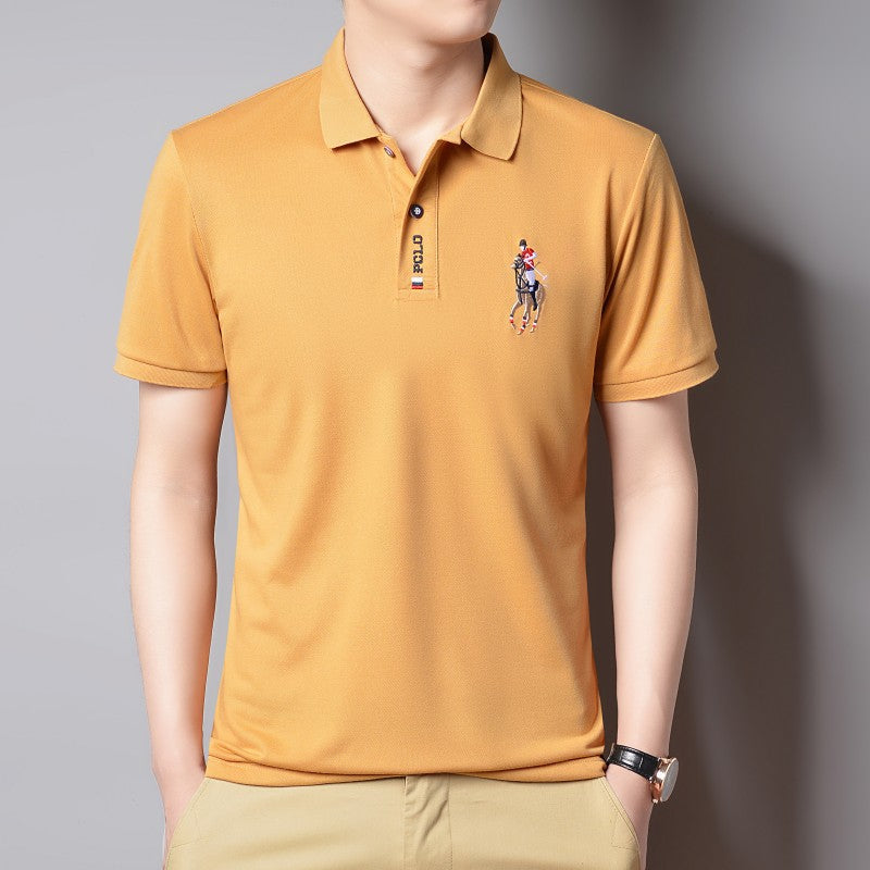 Polo da uomo comoda ed elegante 2026 – traspirante, non stringe, ideale per tutto il giorno e per il movimento degli uomini più maturi!