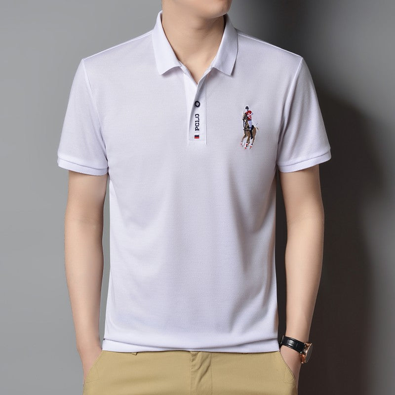 Polo da uomo comoda ed elegante 2026 – traspirante, non stringe, ideale per tutto il giorno e per il movimento degli uomini più maturi!