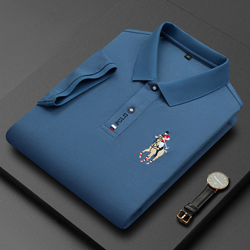 Polo da uomo comoda ed elegante 2026 – traspirante, non stringe, ideale per tutto il giorno e per il movimento degli uomini più maturi!