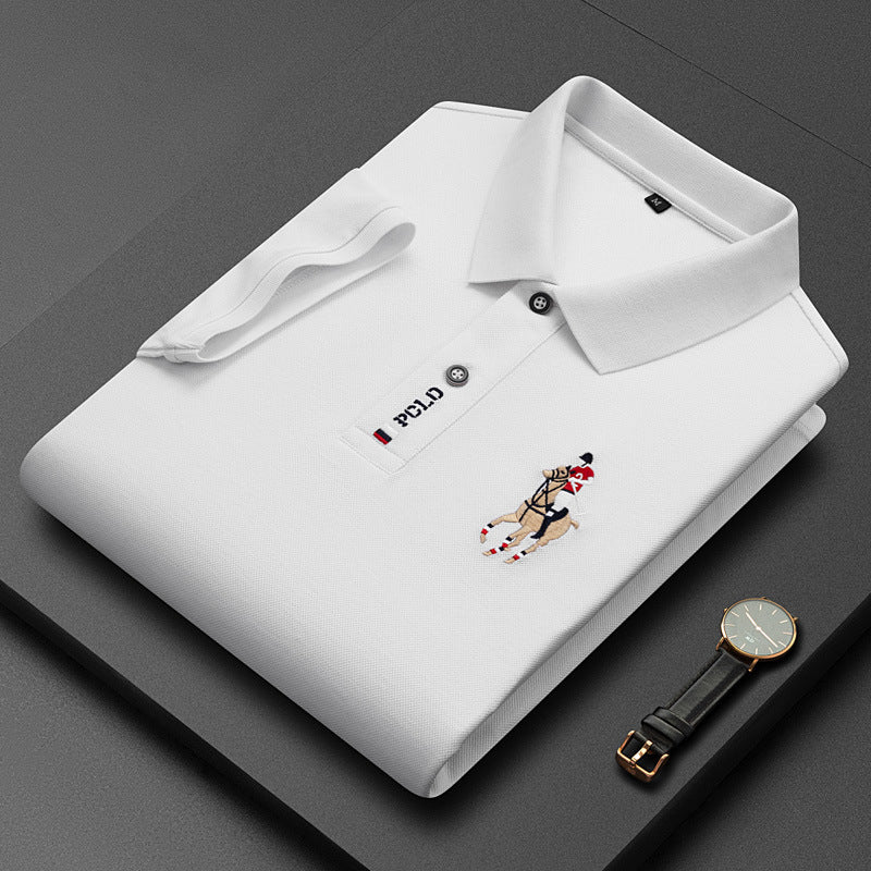 Polo da uomo comoda ed elegante 2026 – traspirante, non stringe, ideale per tutto il giorno e per il movimento degli uomini più maturi!