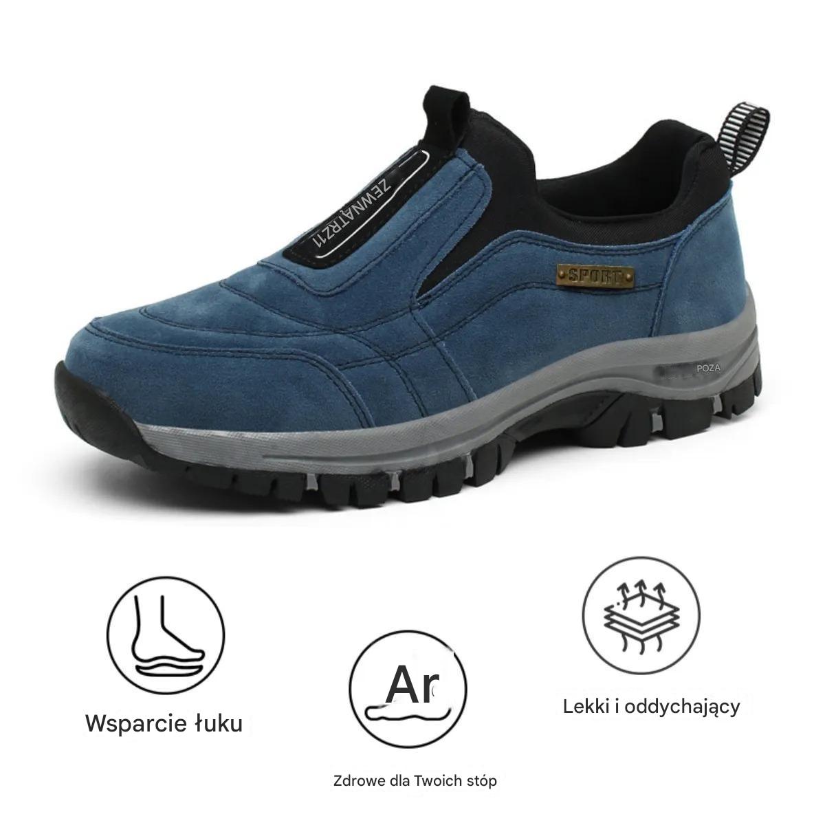 Scarpe ortopediche da outdoor che migliorano l’equilibrio e offrono supporto alla salute della colonna vertebrale e delle articolazioni degli anziani, adatte a donne e uomini.