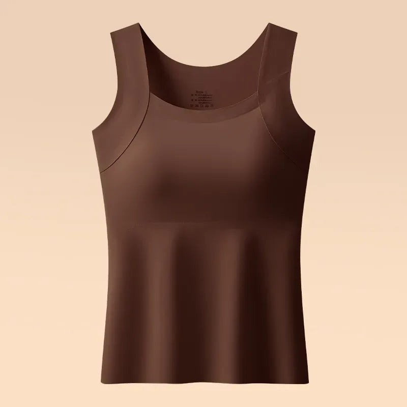 ✨ Top smanicato donna modellante con reggiseno integrato – comfort per tutto il giorno senza bisogno del reggiseno 👚 (🔥 Sconto del 50% solo per un periodo limitato)