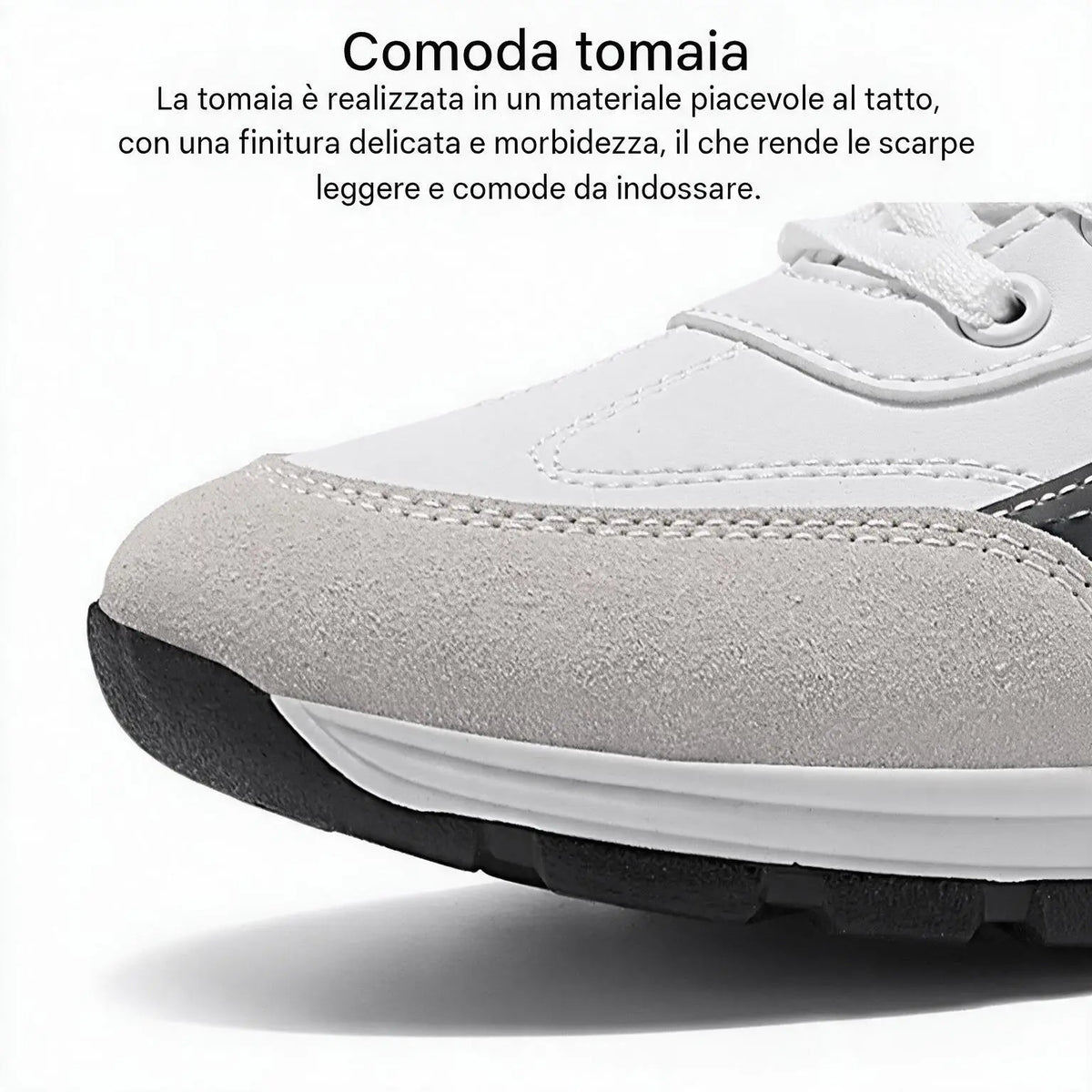 🎉 Ultimo giorno! 60% di sconto! ✅ Scarpe ortopediche progettate appositamente per chi soffre di problemi ai piedi, per sostenere l'arco plantare e contribuire ad alleviare i dolori alla schiena, alle articolazioni e ai piedi.