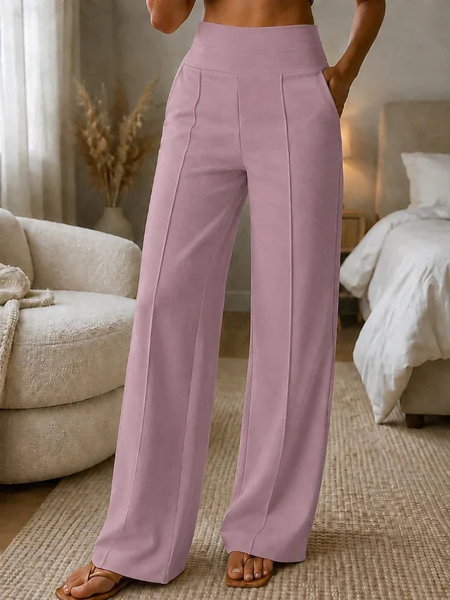 Perché questi pantaloni a gamba larga nelle taglie forti sono così popolari tra le donne europee di mezza età?