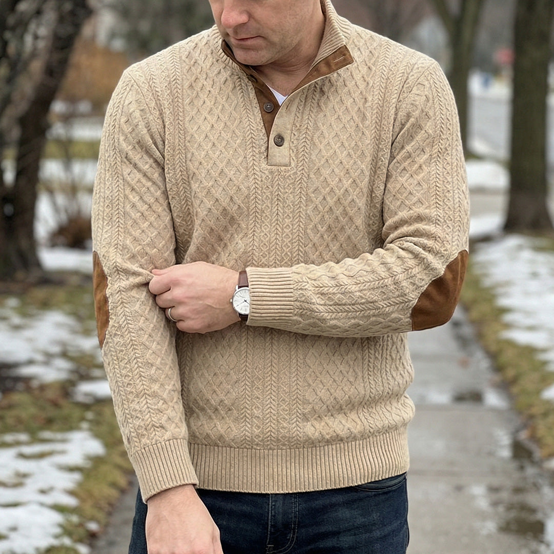 Il regalo ideale per uomo nel 2026 – Maglione in lana morbido e caldo, comfort elegante per ogni occasione! Grande promozione stagionale!