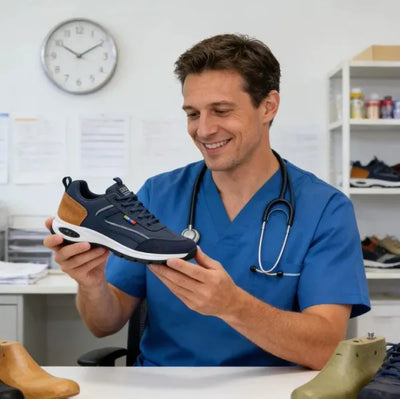 🎉 Ultimo giorno! 60% di sconto! ✅ Scarpe ortopediche progettate appositamente per chi soffre di problemi ai piedi, per sostenere l'arco plantare e contribuire ad alleviare i dolori alla schiena, alle articolazioni e ai piedi.