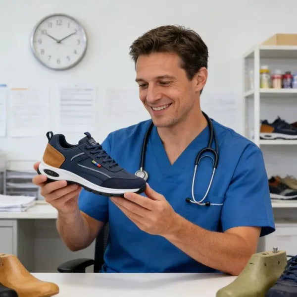 🎉 Ultimo giorno! 60% di sconto! ✅ Scarpe ortopediche progettate appositamente per chi soffre di problemi ai piedi, per sostenere l'arco plantare e contribuire ad alleviare i dolori alla schiena, alle articolazioni e ai piedi.