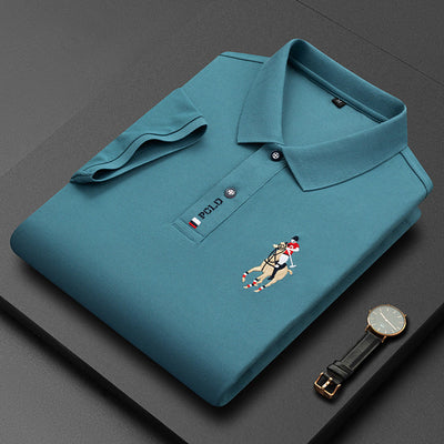 Polo da uomo comoda ed elegante 2026 – traspirante, non stringe, ideale per tutto il giorno e per il movimento degli uomini più maturi!