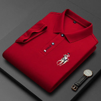 Polo da uomo comoda ed elegante 2026 – traspirante, non stringe, ideale per tutto il giorno e per il movimento degli uomini più maturi!
