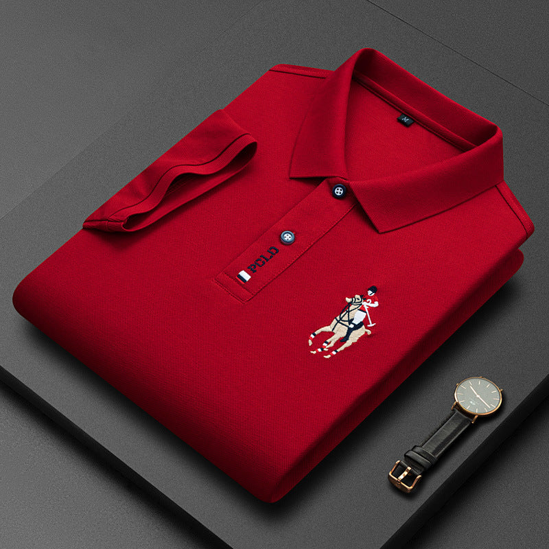 Polo da uomo comoda ed elegante 2026 – traspirante, non stringe, ideale per tutto il giorno e per il movimento degli uomini più maturi!