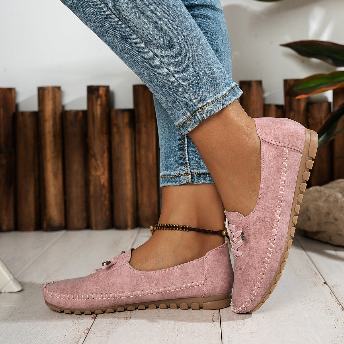 🎉Offerta esclusiva per i membri] 💥 Mocassini donna morbidi senza lacci – massimo comfort per le passeggiate quotidiane delle persone anziane!