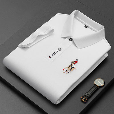 Polo da uomo comoda ed elegante 2026 – traspirante, non stringe, ideale per tutto il giorno e per il movimento degli uomini più maturi!