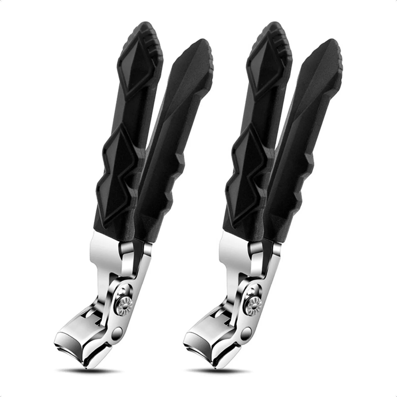 🎉 Promozione esclusiva per i membri |Tagliaunghie Ergonomico Professionale per Anziani in Acciaio Inox con Manico Lungo Antiscivolo per Unghie Spesse Mani e Piedi