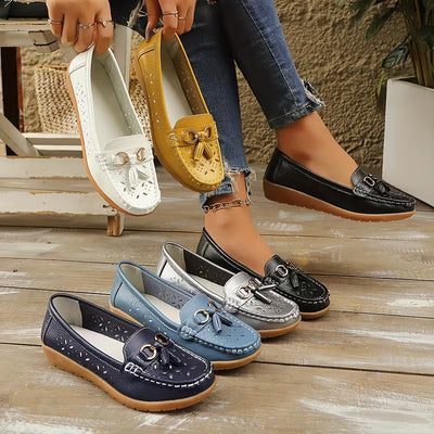 🎉 Promozione esclusiva per i membri |Le ultime scarpe ortopediche da donna migliorano i problemi di equilibrio nelle persone di mezza età e anziane!