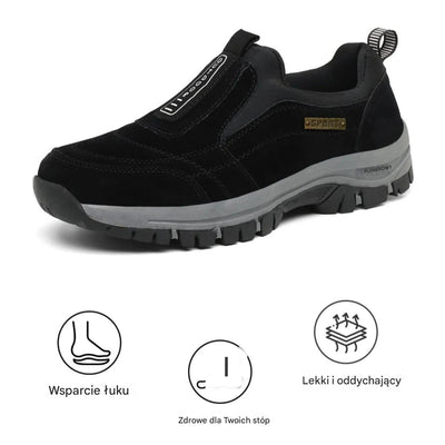 Scarpe ortopediche da outdoor che migliorano l’equilibrio e offrono supporto alla salute della colonna vertebrale e delle articolazioni degli anziani, adatte a donne e uomini.