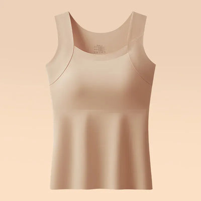 ✨ Top smanicato donna modellante con reggiseno integrato – comfort per tutto il giorno senza bisogno del reggiseno 👚 (🔥 Sconto del 50% solo per un periodo limitato)
