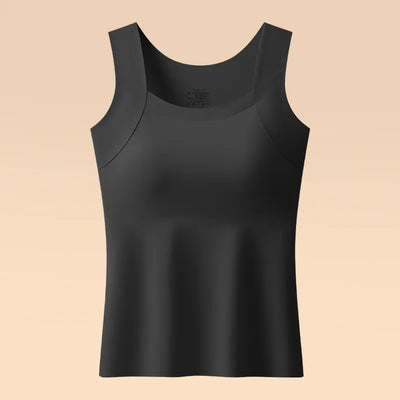 ✨ Top smanicato donna modellante con reggiseno integrato – comfort per tutto il giorno senza bisogno del reggiseno 👚 (🔥 Sconto del 50% solo per un periodo limitato)