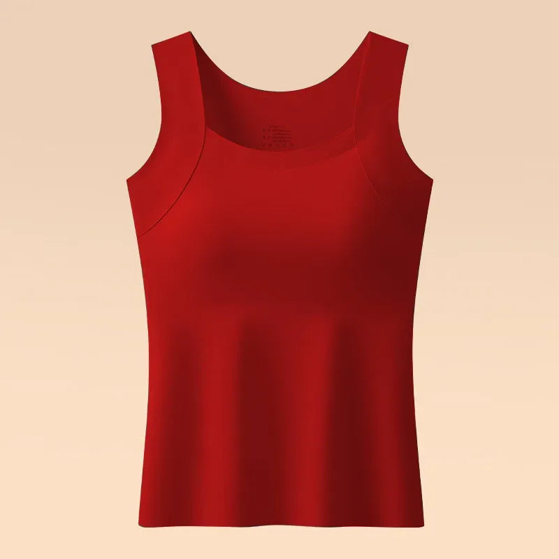 ✨ Top smanicato donna modellante con reggiseno integrato – comfort per tutto il giorno senza bisogno del reggiseno 👚 (🔥 Sconto del 50% solo per un periodo limitato)