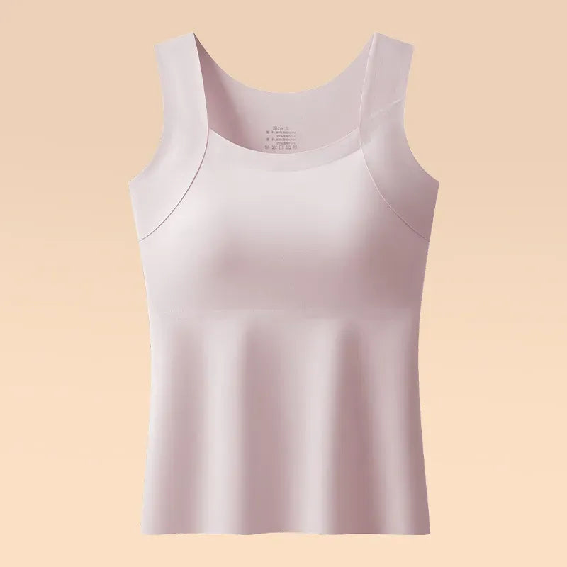 ✨ Top smanicato donna modellante con reggiseno integrato – comfort per tutto il giorno senza bisogno del reggiseno 👚 (🔥 Sconto del 50% solo per un periodo limitato)