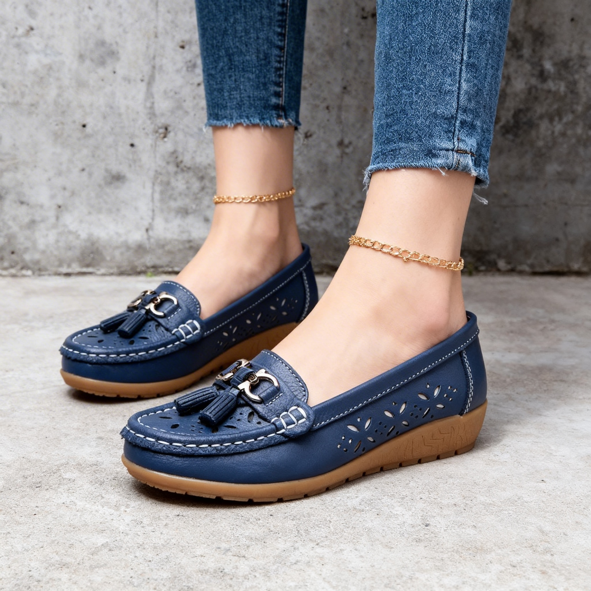 🎉 Promozione esclusiva per i membri |Le ultime scarpe ortopediche da donna migliorano i problemi di equilibrio nelle persone di mezza età e anziane!