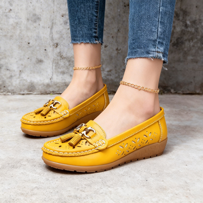 🎉 Promozione esclusiva per i membri |Le ultime scarpe ortopediche da donna migliorano i problemi di equilibrio nelle persone di mezza età e anziane!