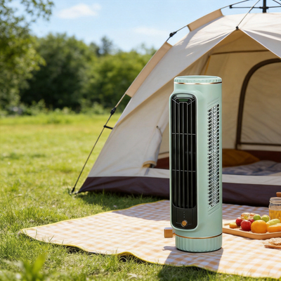 Climatizzatore portatile per un'estate fresca, raffredda in pochi secondi!