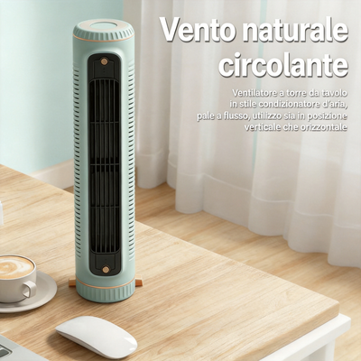 Climatizzatore portatile per un'estate fresca, raffredda in pochi secondi!