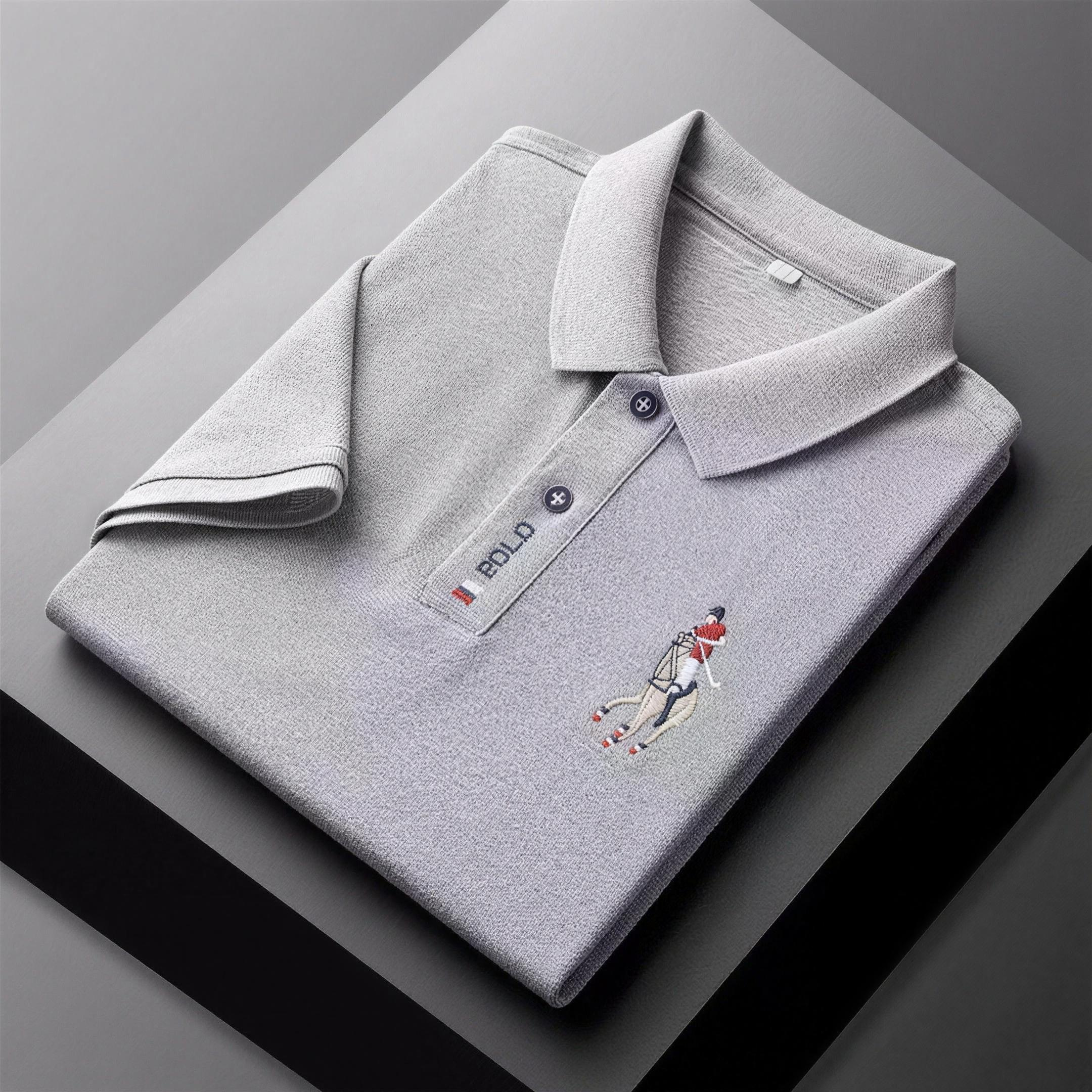 Polo da uomo comoda ed elegante 2026 – traspirante, non stringe, ideale per tutto il giorno e per il movimento degli uomini più maturi!