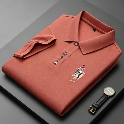 Polo da uomo comoda ed elegante 2026 – traspirante, non stringe, ideale per tutto il giorno e per il movimento degli uomini più maturi!