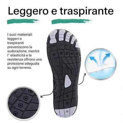 Le scarpe barefoot con punta larga più comode – per donne e uomini 🔥 Il secondo paio a metà prezzo!