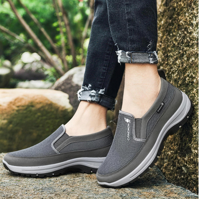 🔥 Scarpe sportive da uomo comode senza lacci in taglie grandi – scarpe in rete traspirante per camminare con suola leggera