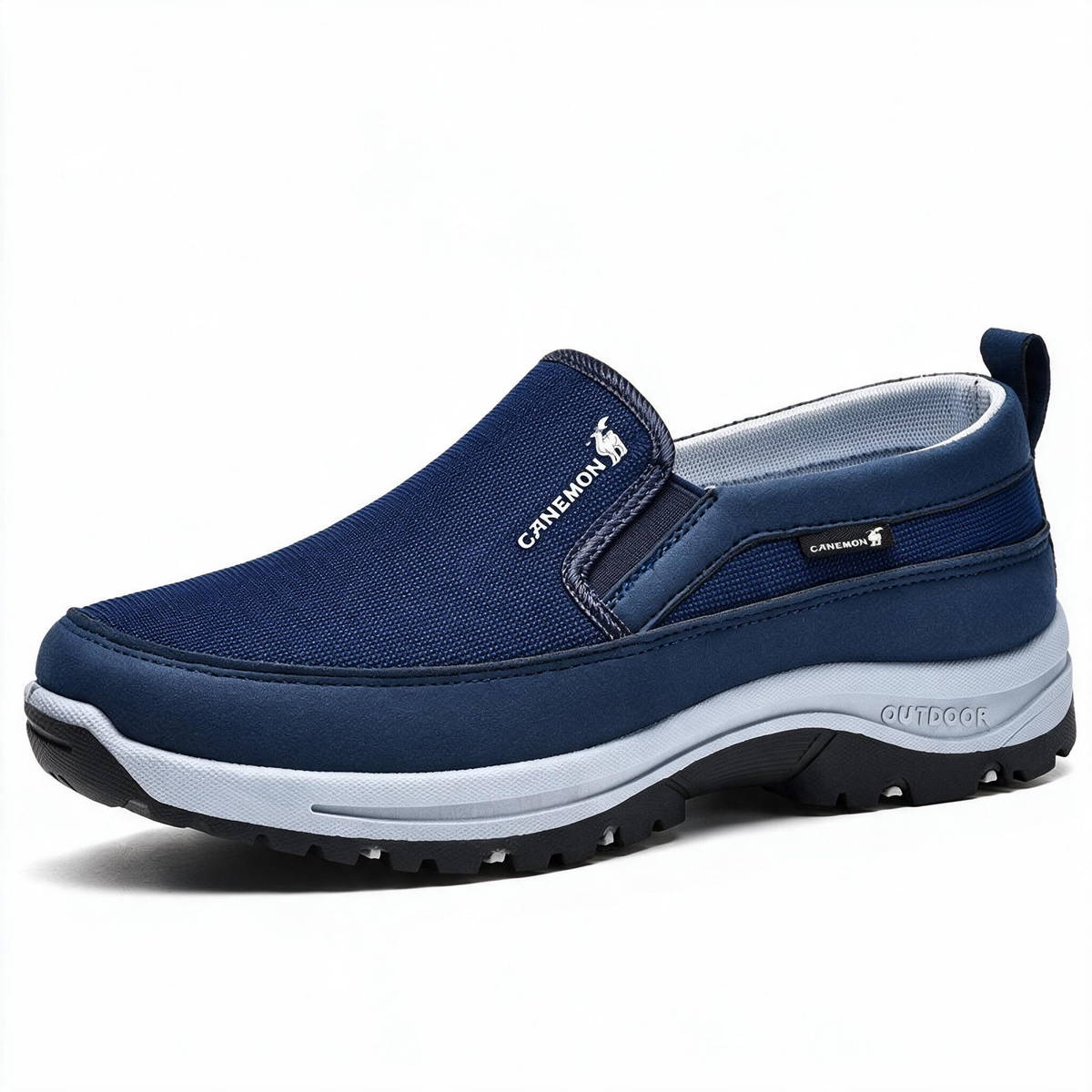 🔥 Scarpe sportive da uomo comode senza lacci in taglie grandi – scarpe in rete traspirante per camminare con suola leggera