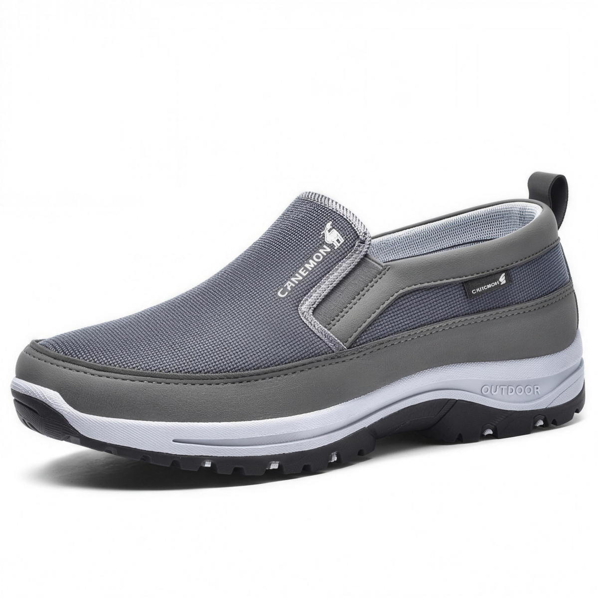 🔥 Scarpe sportive da uomo comode senza lacci in taglie grandi – scarpe in rete traspirante per camminare con suola leggera