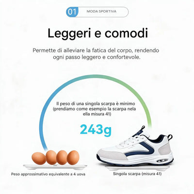 🎉 Ultimo giorno! 60% di sconto! ✅ Scarpe ortopediche progettate appositamente per chi soffre di problemi ai piedi, per sostenere l'arco plantare e contribuire ad alleviare i dolori alla schiena, alle articolazioni e ai piedi.