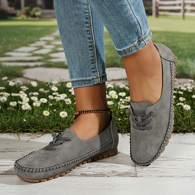 🎉Offerta esclusiva per i membri] 💥 Mocassini donna morbidi senza lacci – massimo comfort per le passeggiate quotidiane delle persone anziane!