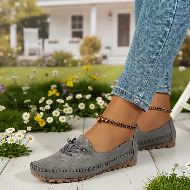 🎉Offerta esclusiva per i membri] 💥 Mocassini donna morbidi senza lacci – massimo comfort per le passeggiate quotidiane delle persone anziane!