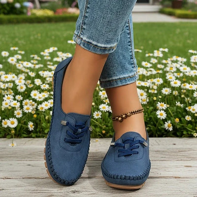 🎉Offerta esclusiva per i membri] 💥 Mocassini donna morbidi senza lacci – massimo comfort per le passeggiate quotidiane delle persone anziane!