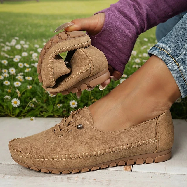 🎉Offerta esclusiva per i membri] 💥 Mocassini donna morbidi senza lacci – massimo comfort per le passeggiate quotidiane delle persone anziane!